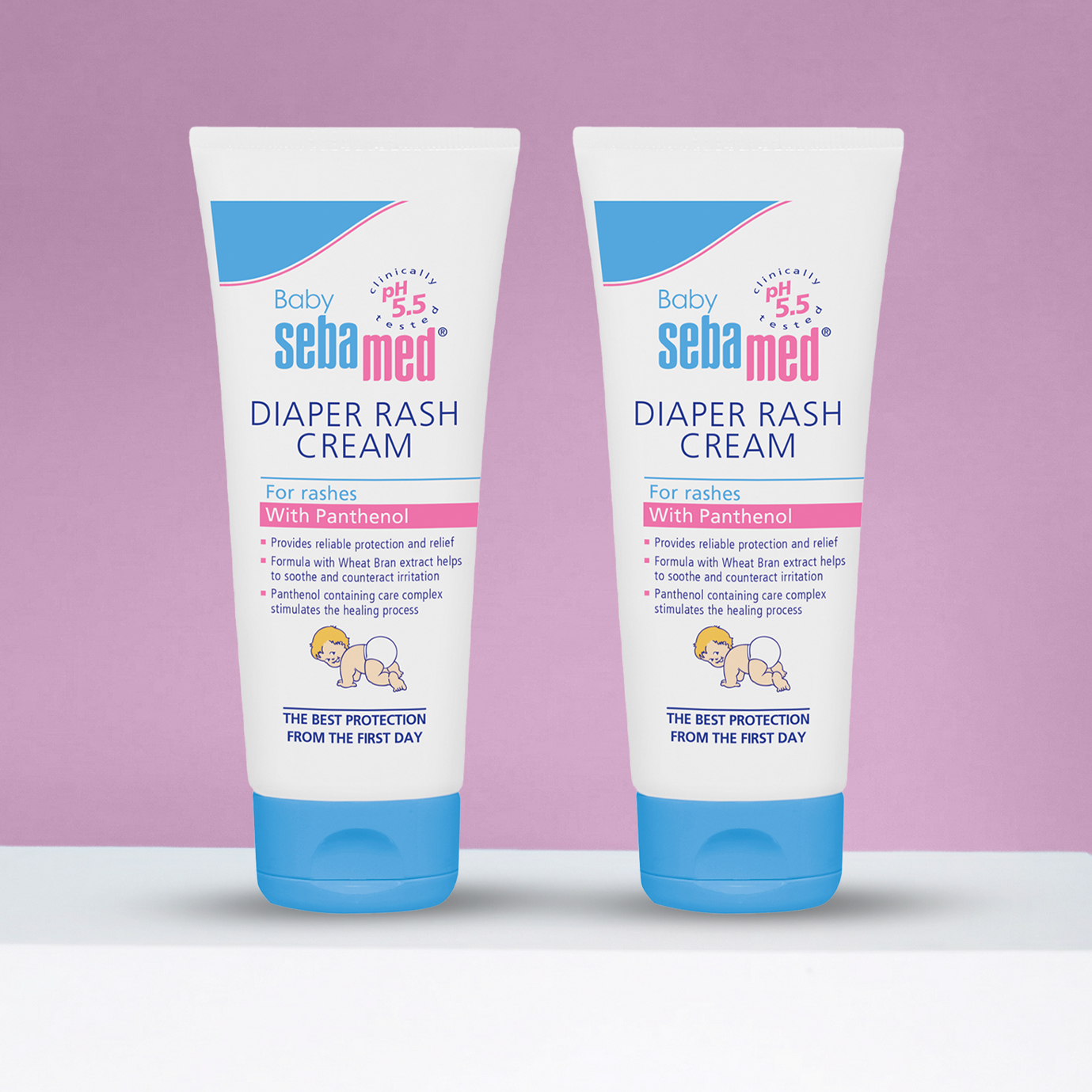 2x 100ml Baby Diaper Rash Creams