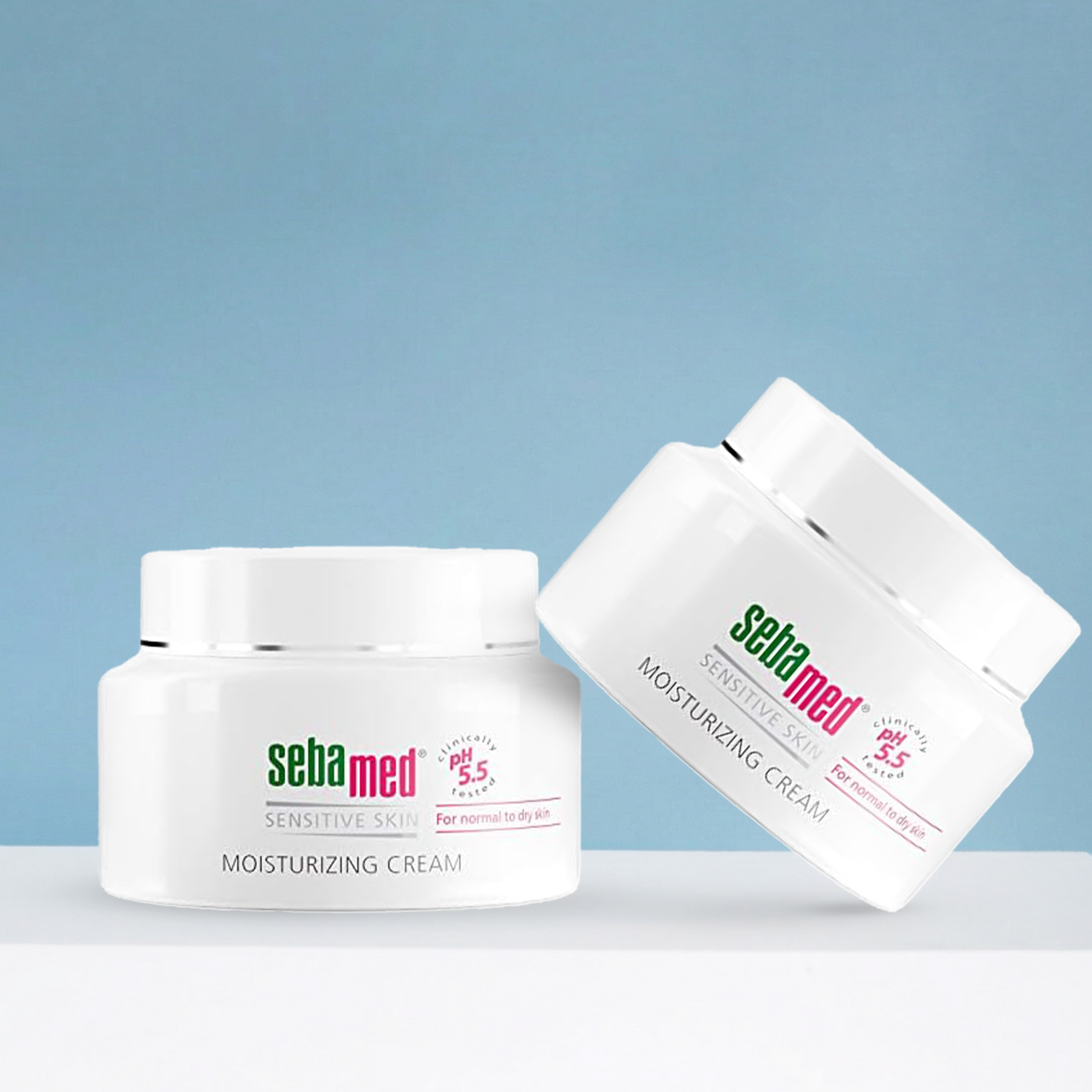 2x 75ml Sensitive Moisturizing Creams