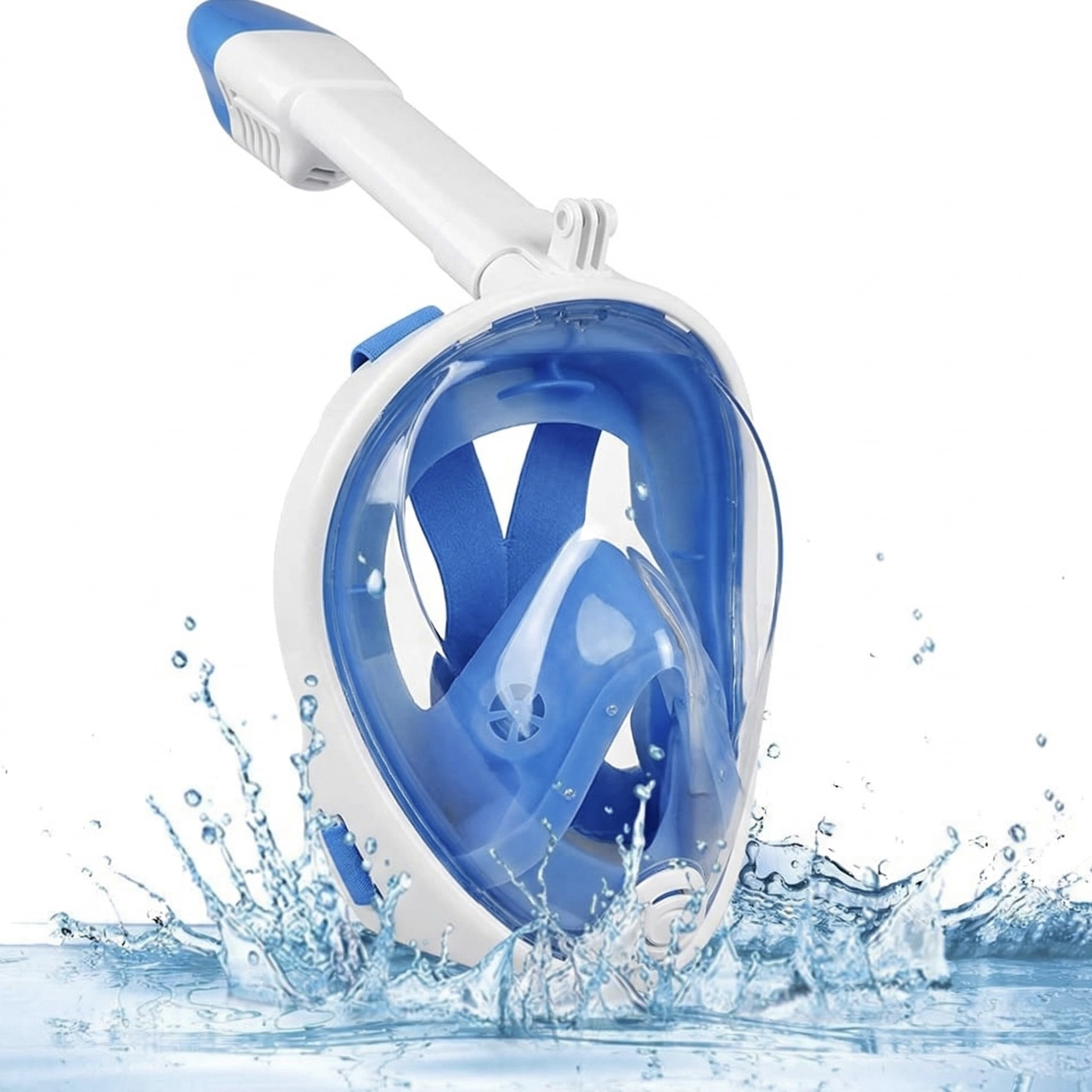 Panoramic View Full Face Snorkel Mask