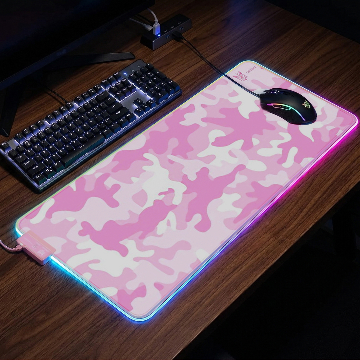 RGB Glowing Mouse Pad
