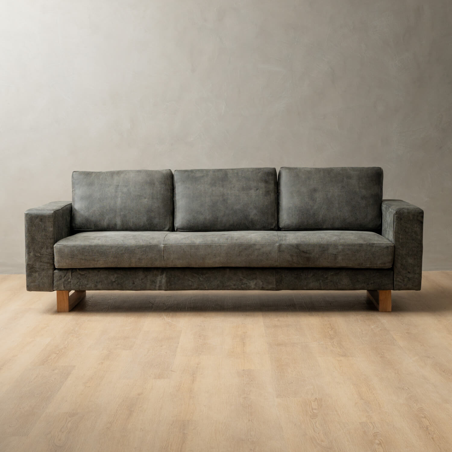 Clarkson 3-Seater Leather Couch