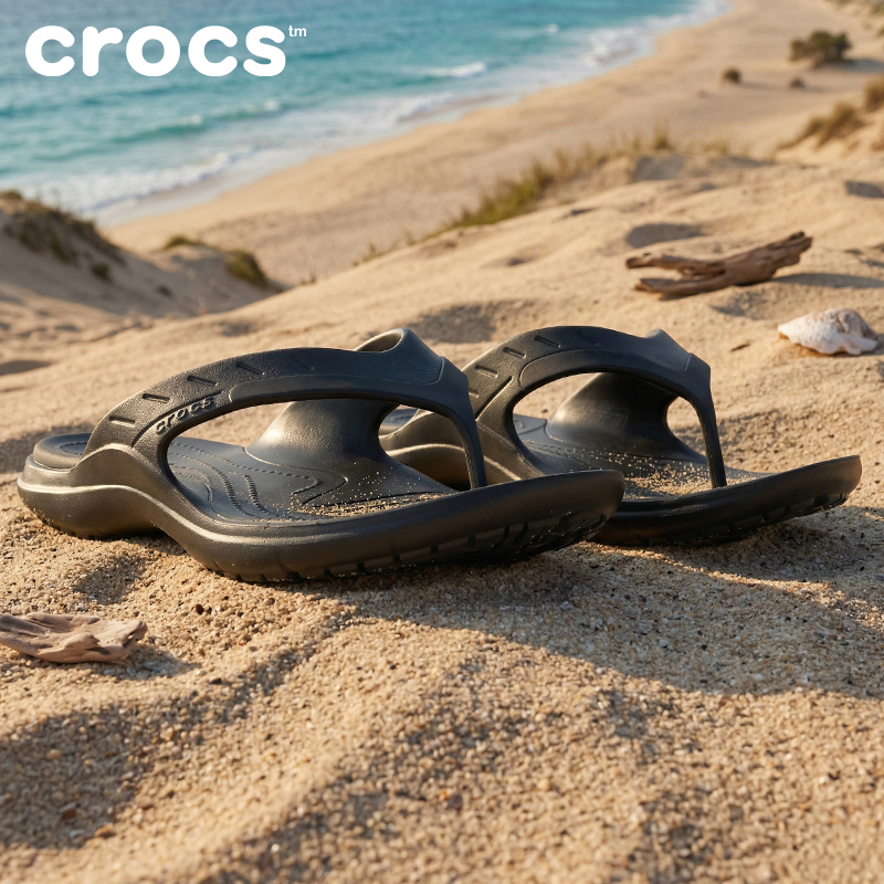 Unisex Black/Graphite Modi Sport Flip Flops