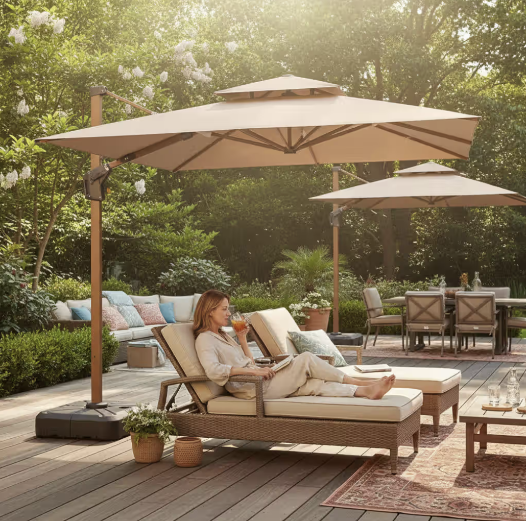 3m Sky Outdoor Cantilever Umbrella