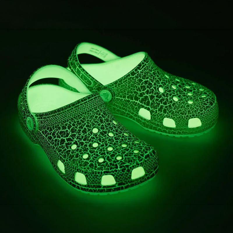 Kids Classic Glow Crackle Clogs