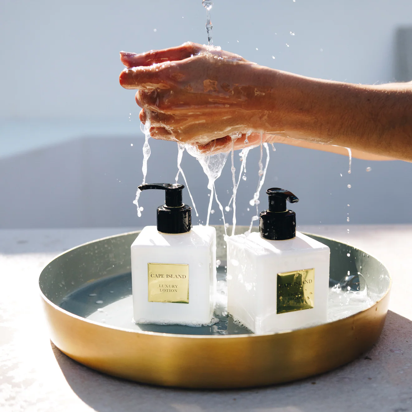 2-Piece Liquid Soap and Lotion Set