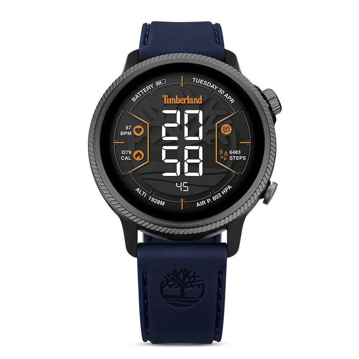 Trail Force Blue Silicone Strap Smart Watch