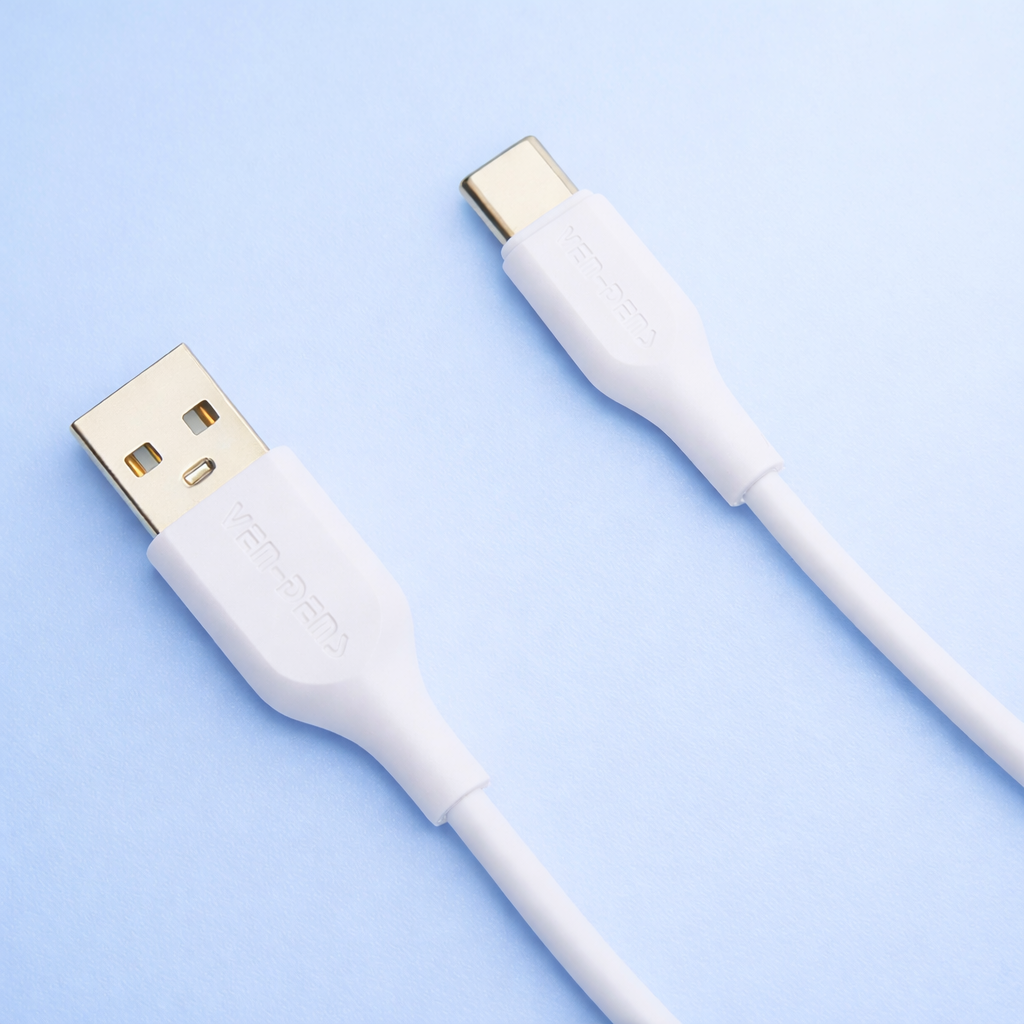 2x 1m USB Data Cables