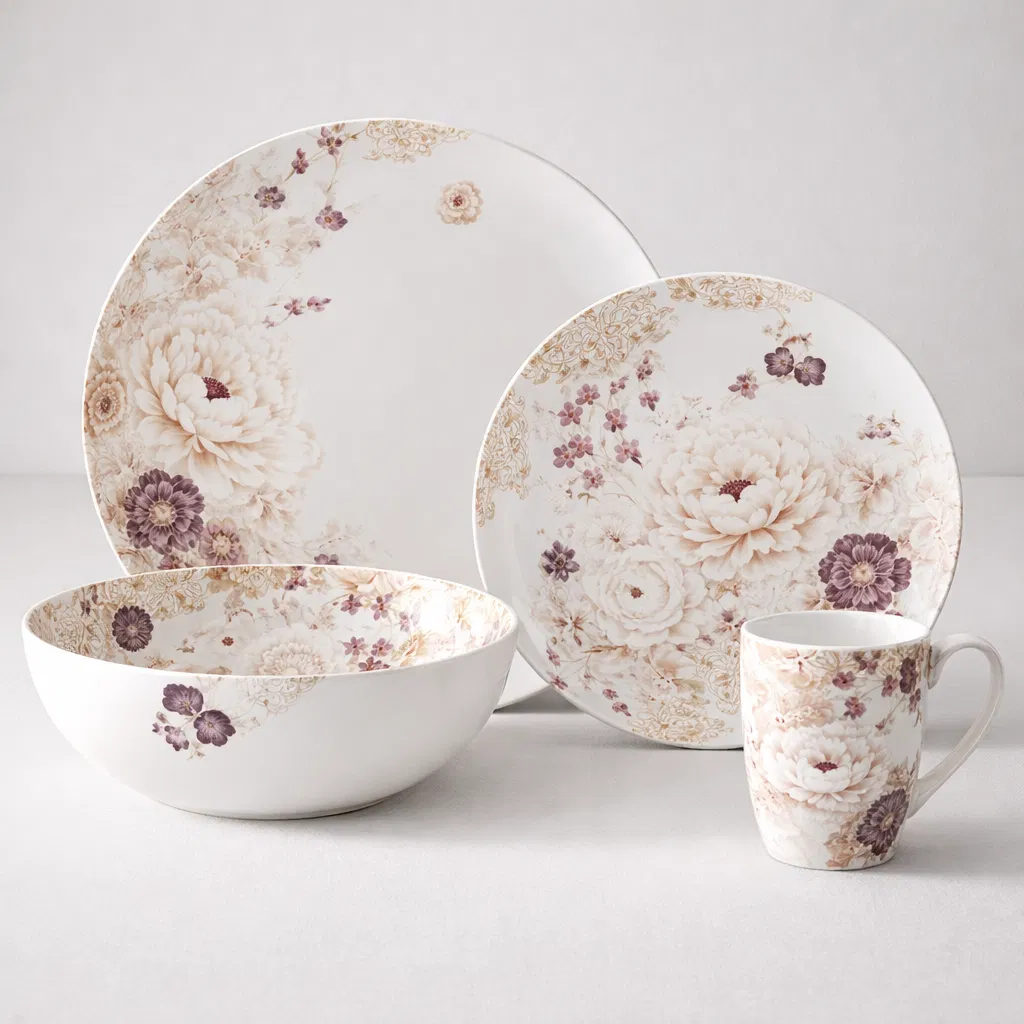 16-Piece Kimono Dinner Set