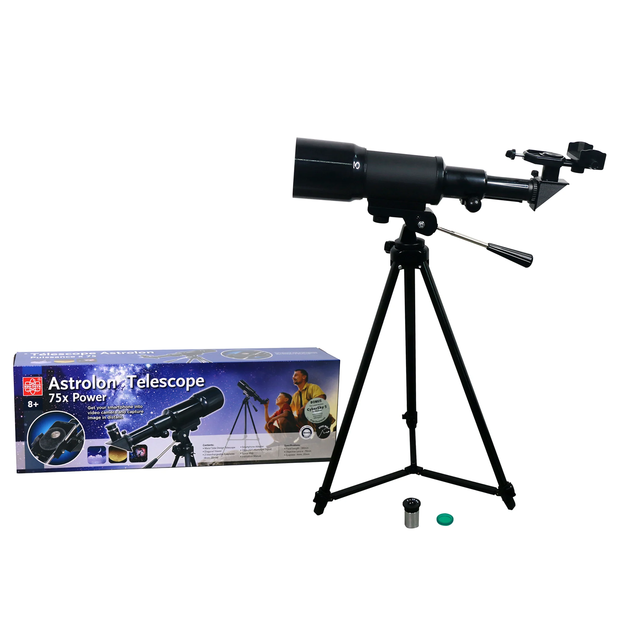Astrolon™ Telescope with Tripod and Smartphone Adaptor