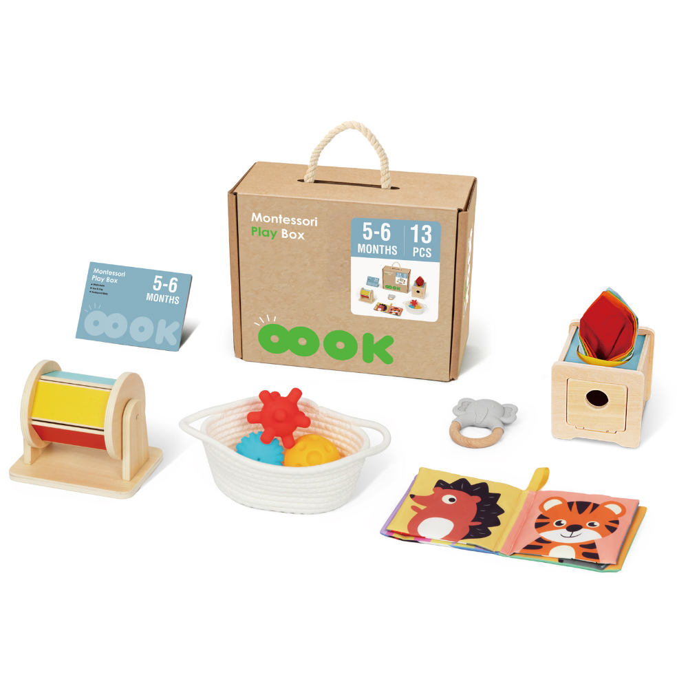 Montessori Activity Box Baby Playset