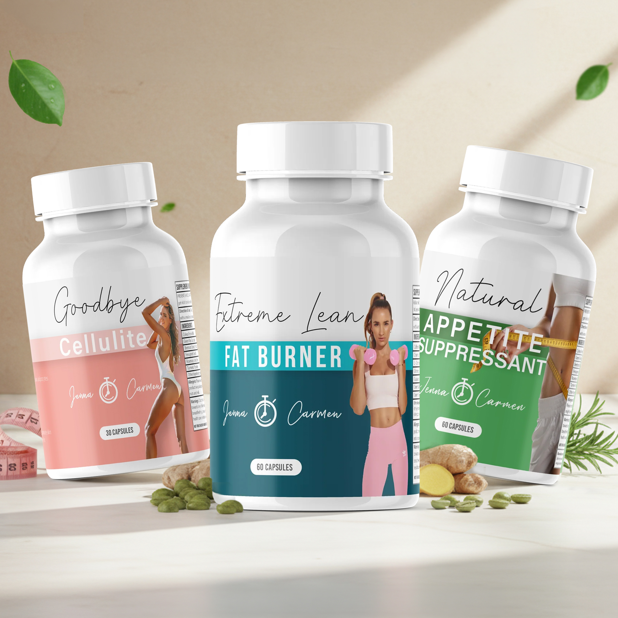 3-Piece Lean Body Supplement Bundle