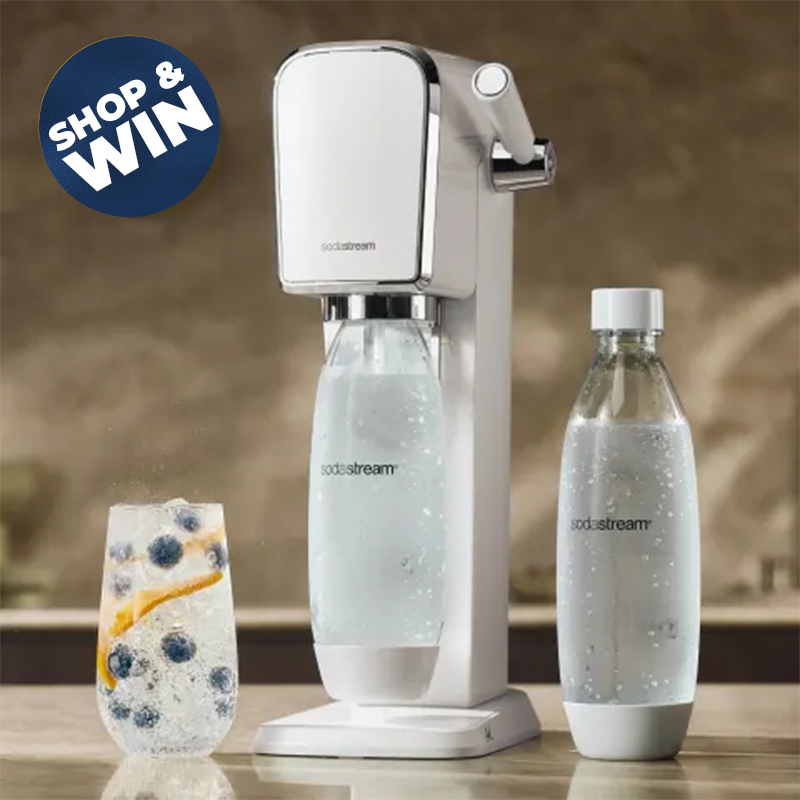 Art White Sparkling Water Machine