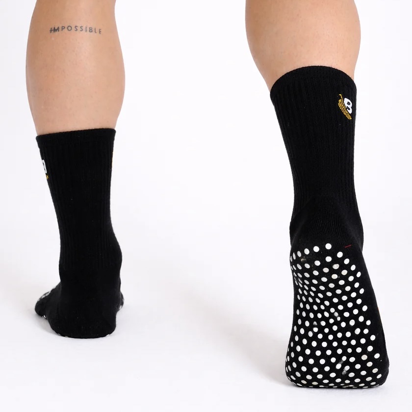Unisex Grip Crew Socks