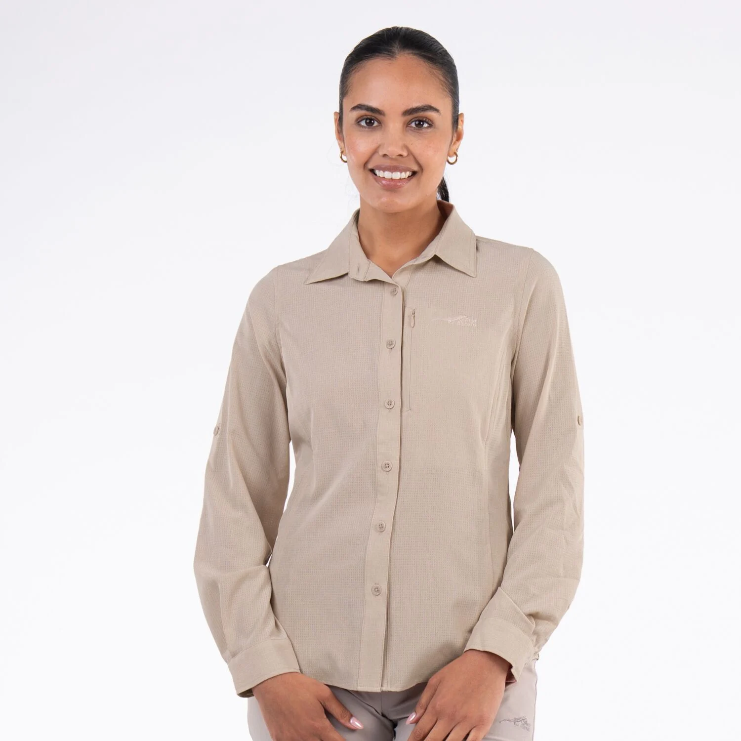 Ladies Luxor CoolDry Long Sleeve Shirt