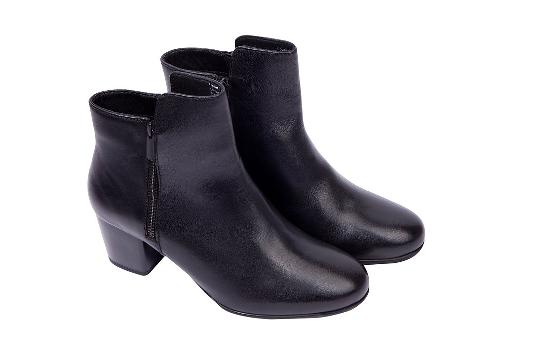 25% off on Ladies Leather Zip Ankle Boots | OneDayOnly