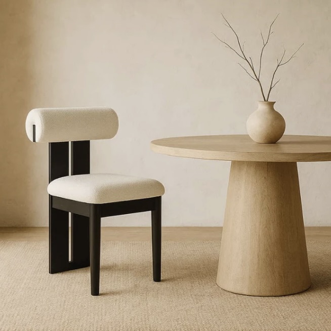 Nordic-Style Dining Chair