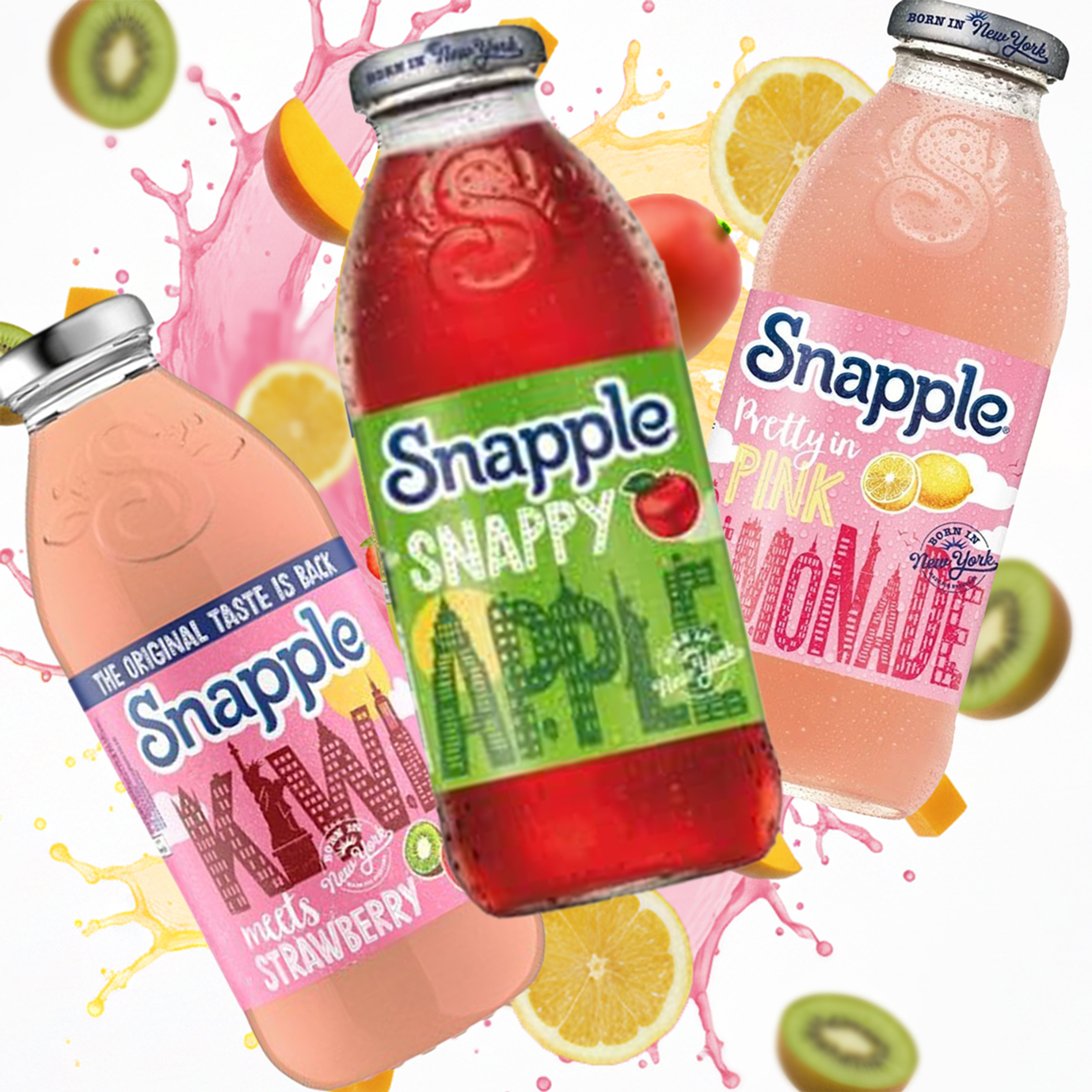 12x 473ml Glass Bottles