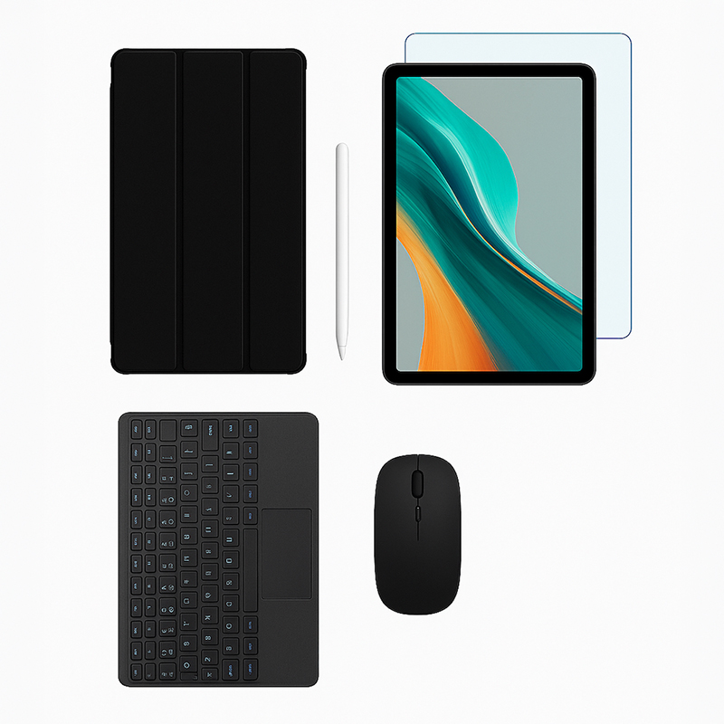 12" T36 VIP Edition 20GB RAM 256GB ROM Dual Sim Tablet with Cover, Keyboard and Stylus Bundle