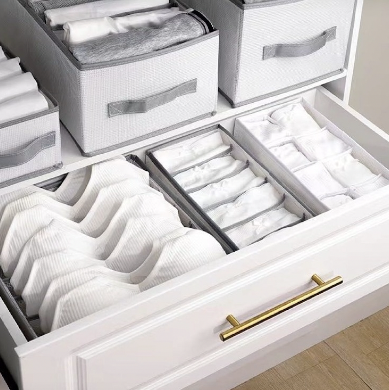 4-Piece Drawer Storage Organiser Set