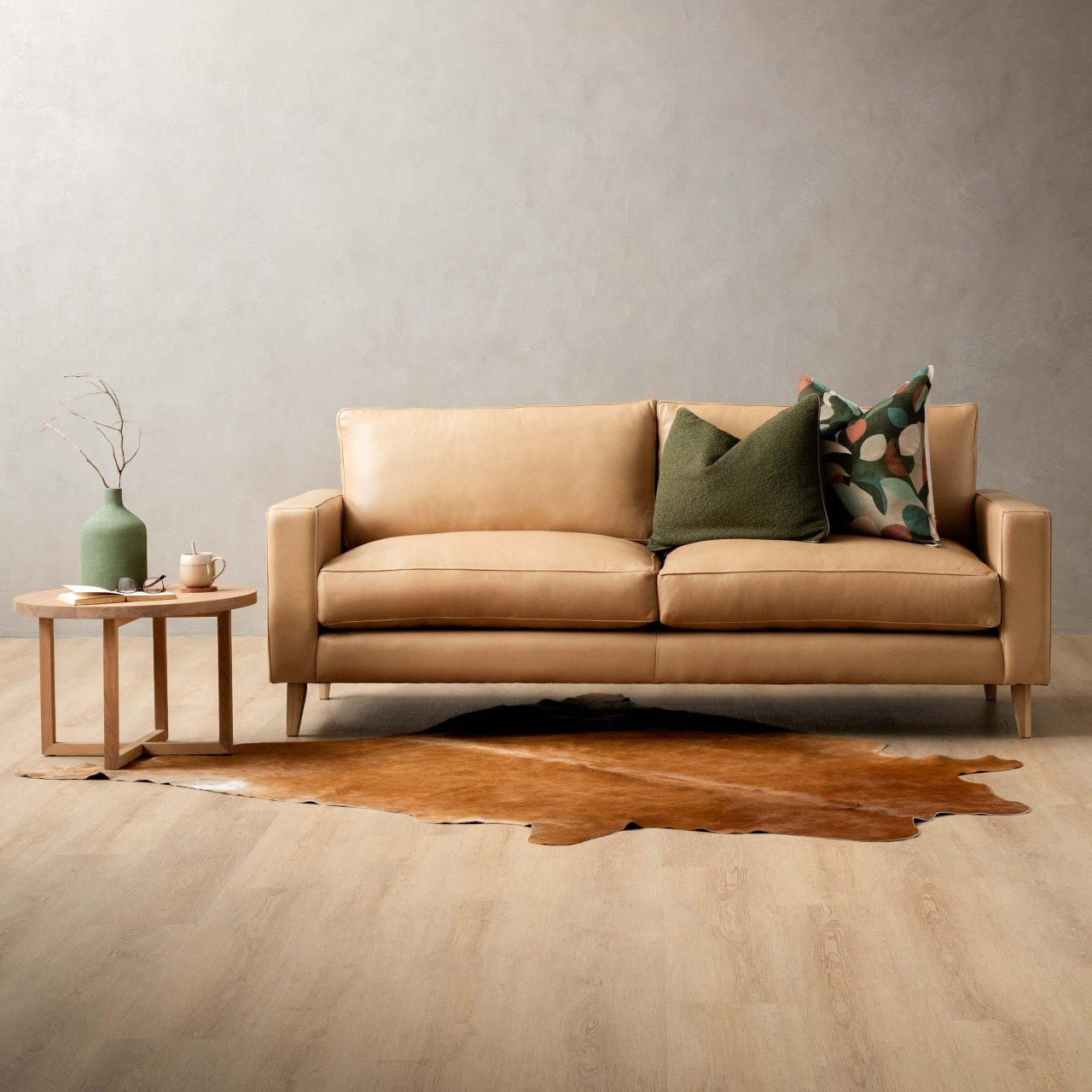 Hamlet 3-Seater Leather Couch