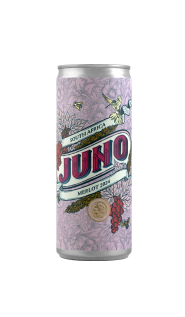 52% off on Juno 4x 4's 250ml Merlot 2024 Cans | OneDayOnly