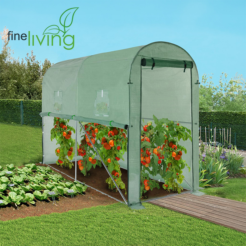Outdoor Portable Greenhouse with Zipper Door
