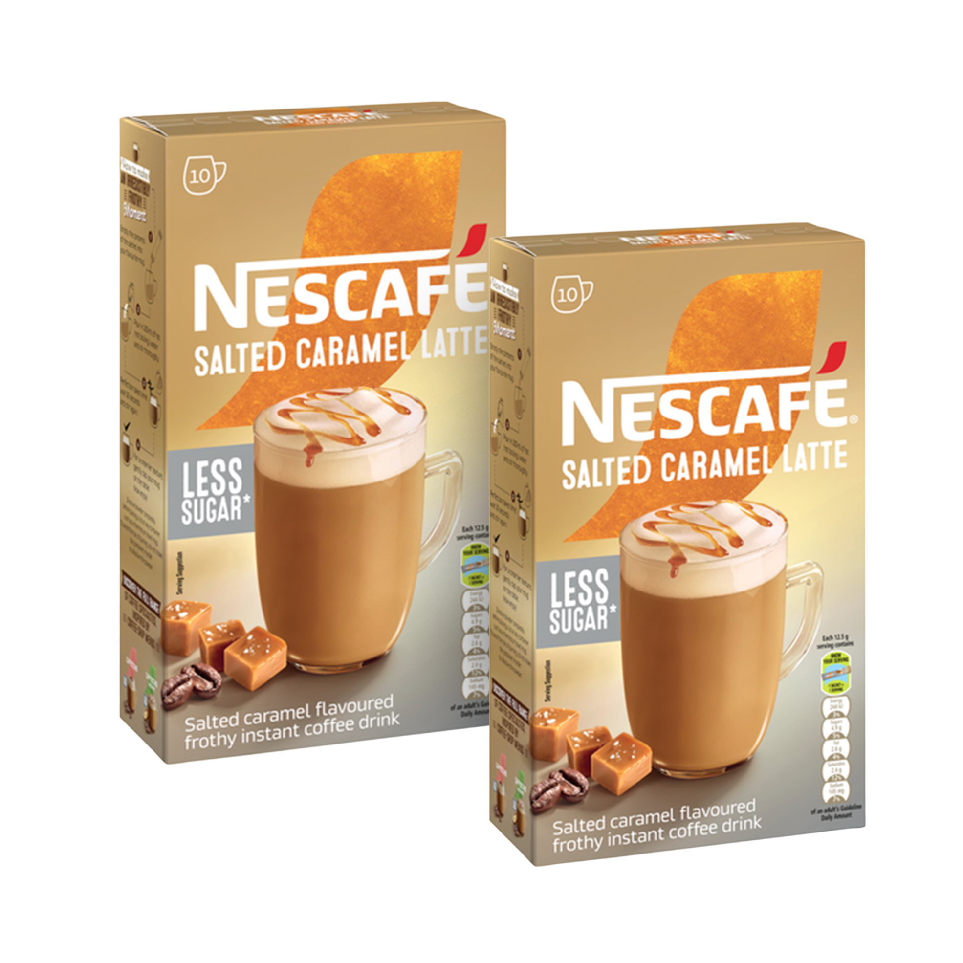 Salted Caramel Latte Less Sugar - Bundle Contents