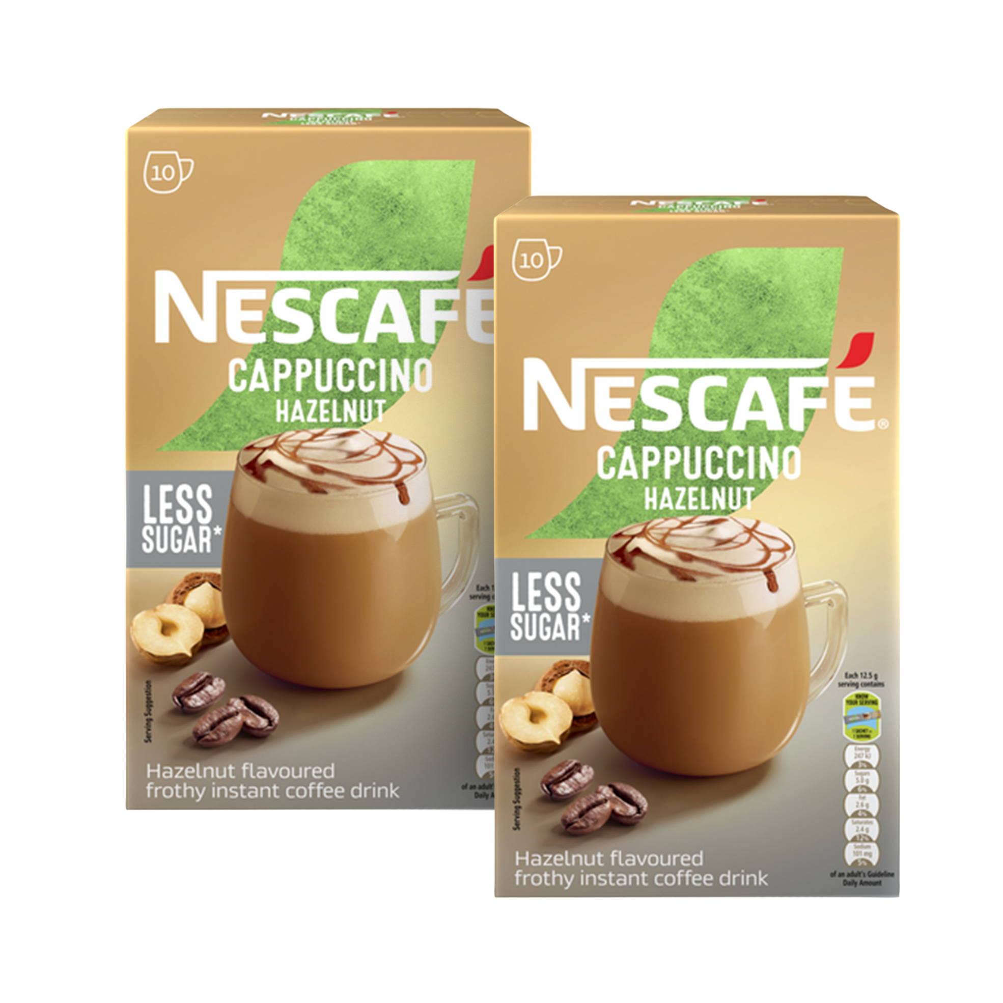 Nescafé 2x 10's Cappuccino Sachets | OneDayOnly