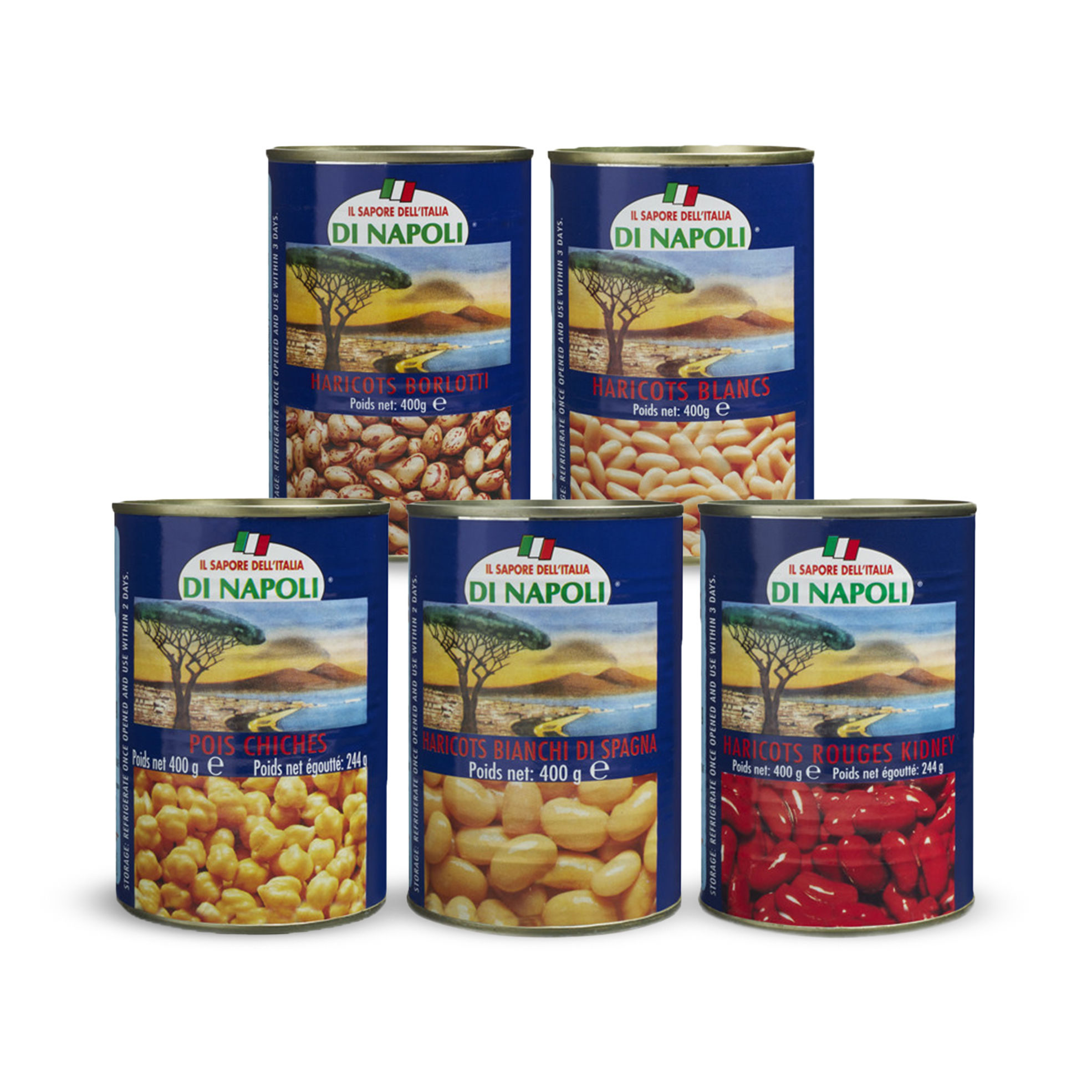 6x 400ml Canned Beans