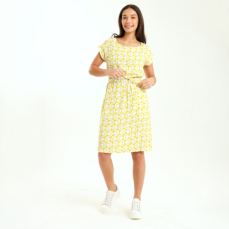 Ladies Short Sleeve Summer Dress