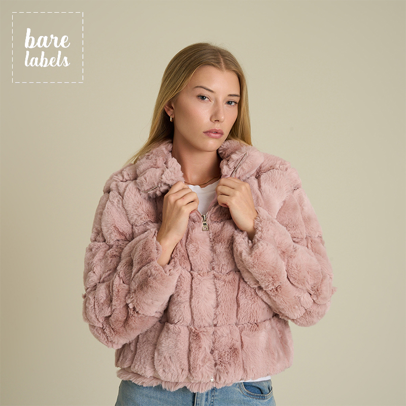 Ladies Faux Fur Jacket