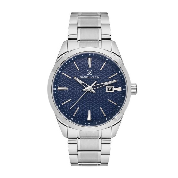 Men's Blue 3 Hands Watch