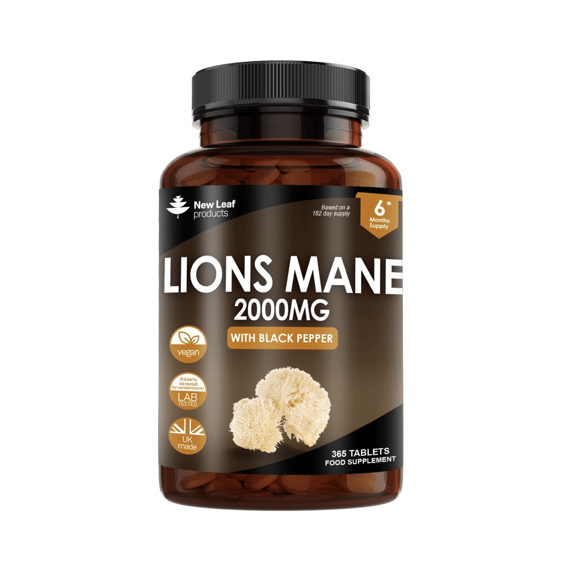 Lion's Mane Tablets (365's)