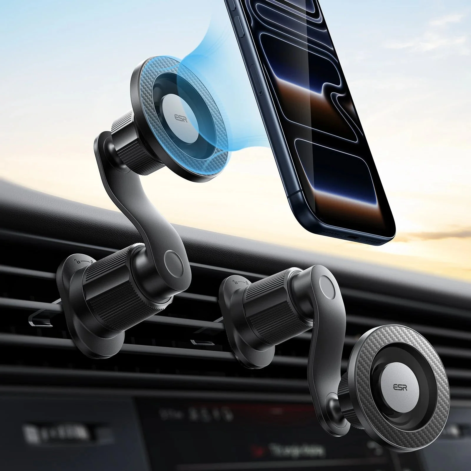 OmniLock Air Vent Magnetic Car Mount