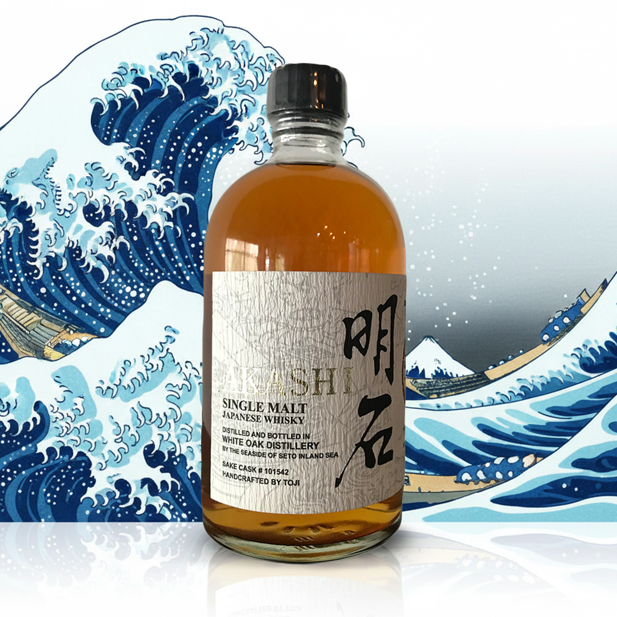 500ml White Oak Single Malt Japanese Whisky