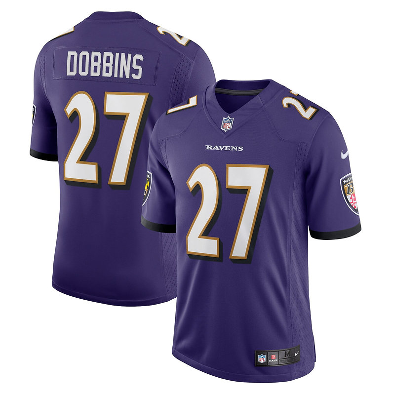 J.K. Dobbins Baltimore Ravens Nike Vapor Limited Jersey