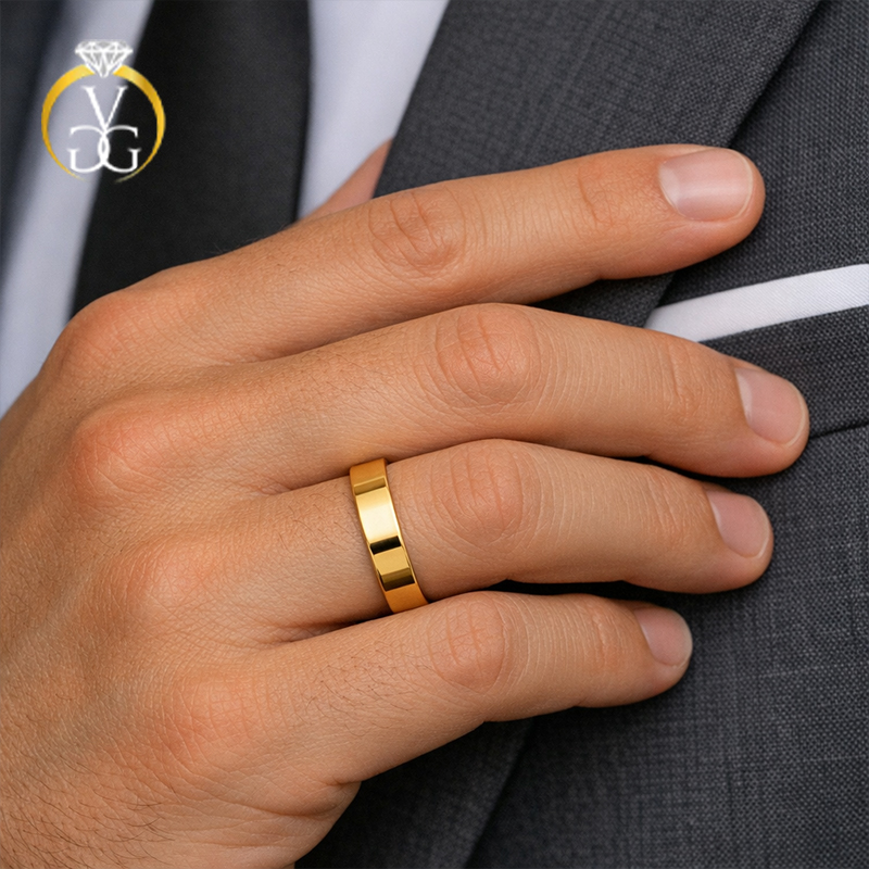 9ct Gold Wedding Band