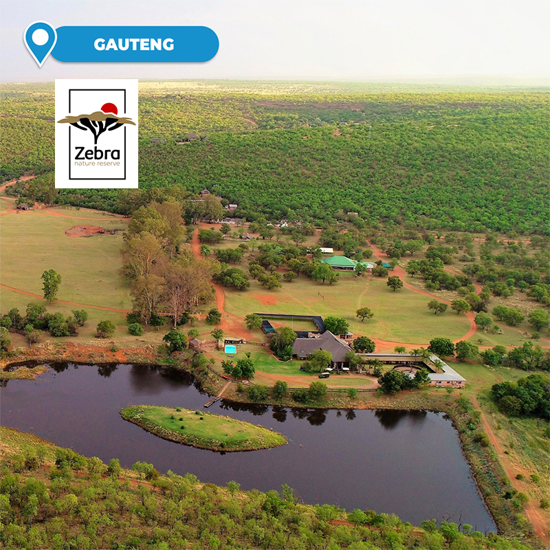2-Night Stay at Zebra Nature Reserve Including Breakfast & Dinner