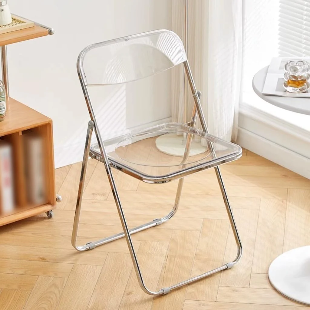 Modern Acrylic Transparent Folding Chair