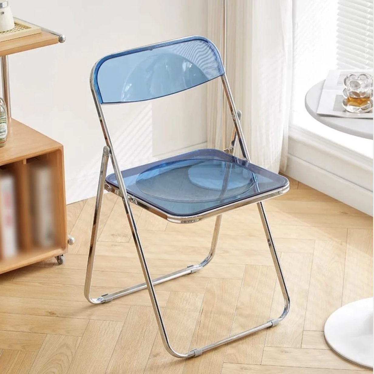 Modern Acrylic Transparent Folding Chair