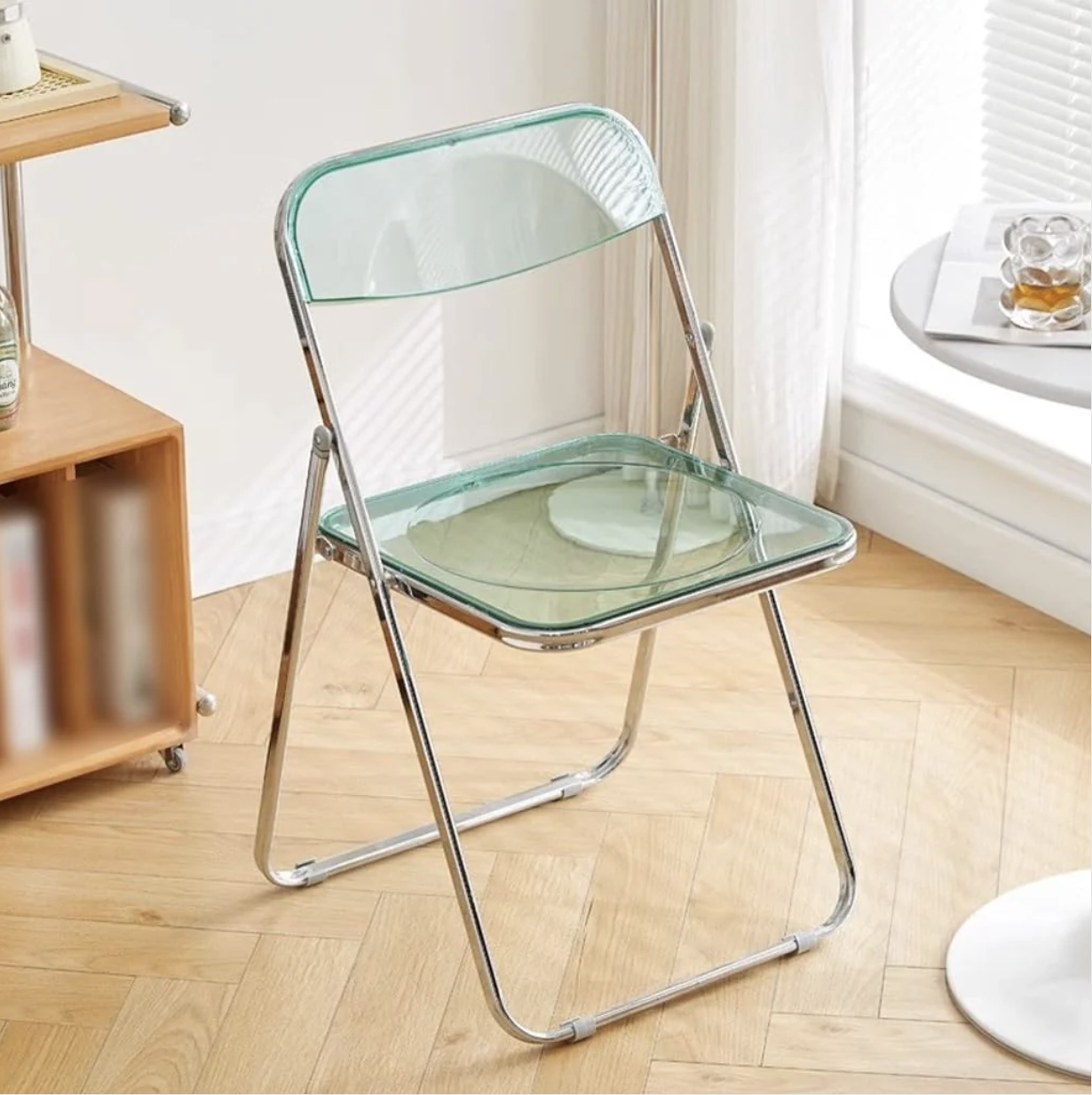 Modern Acrylic Transparent Folding Chair