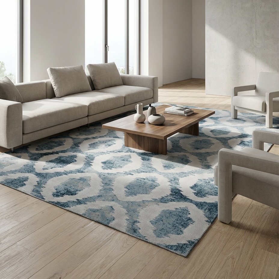 Dune Classic Geometric Blue