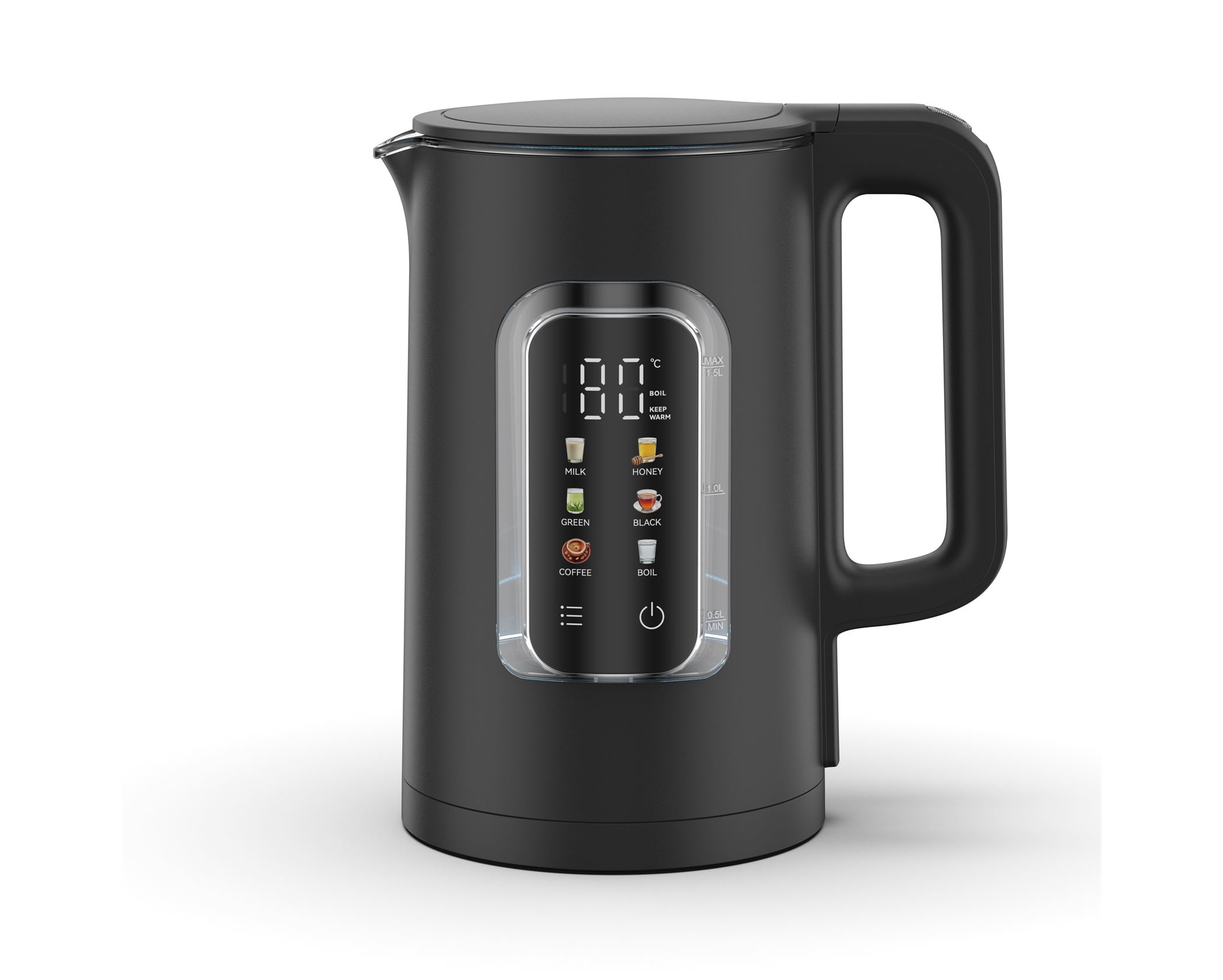 1.5L Digital Cordless Kettle (Model: 958528)
