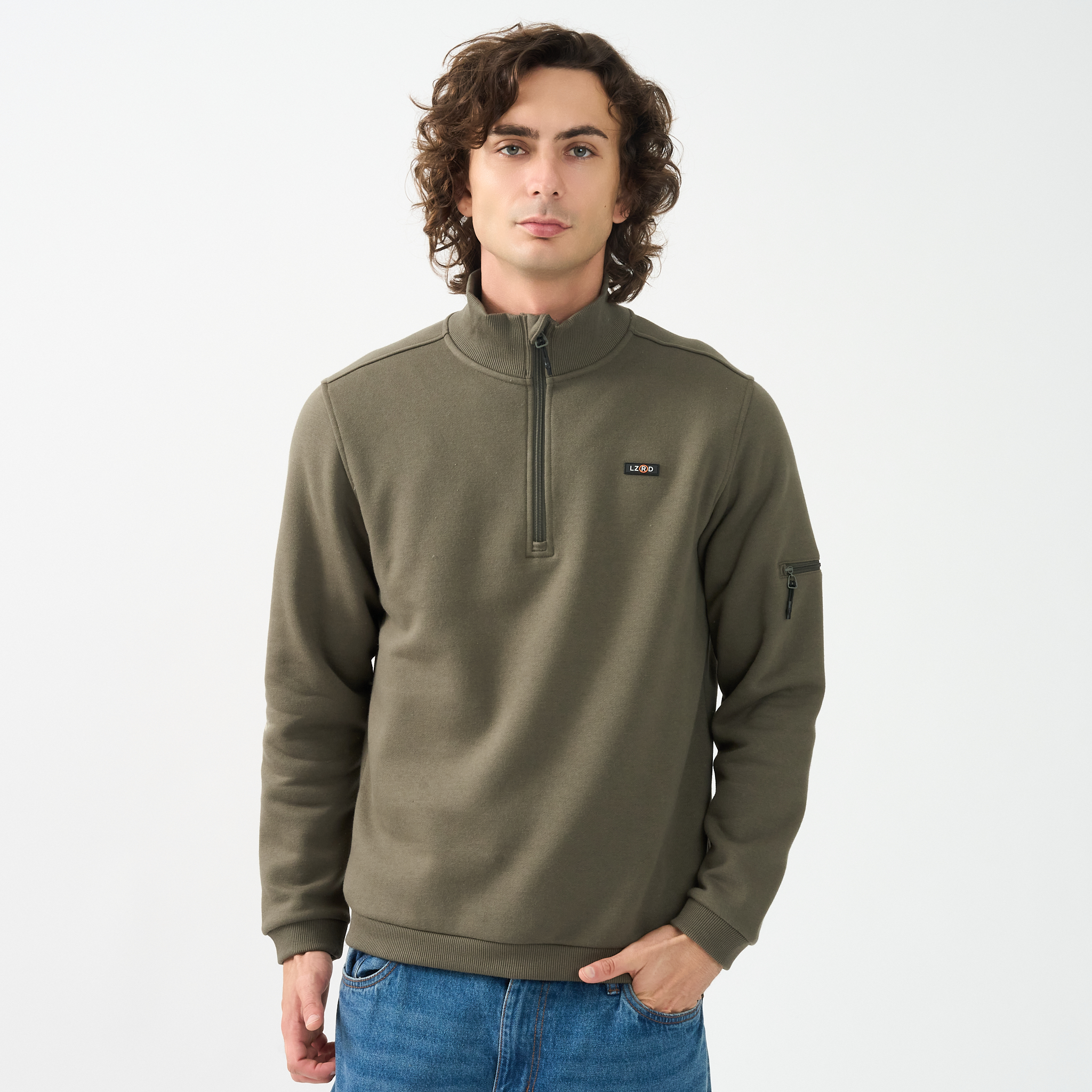 Men's Obliq 1/3 Zip Sweater