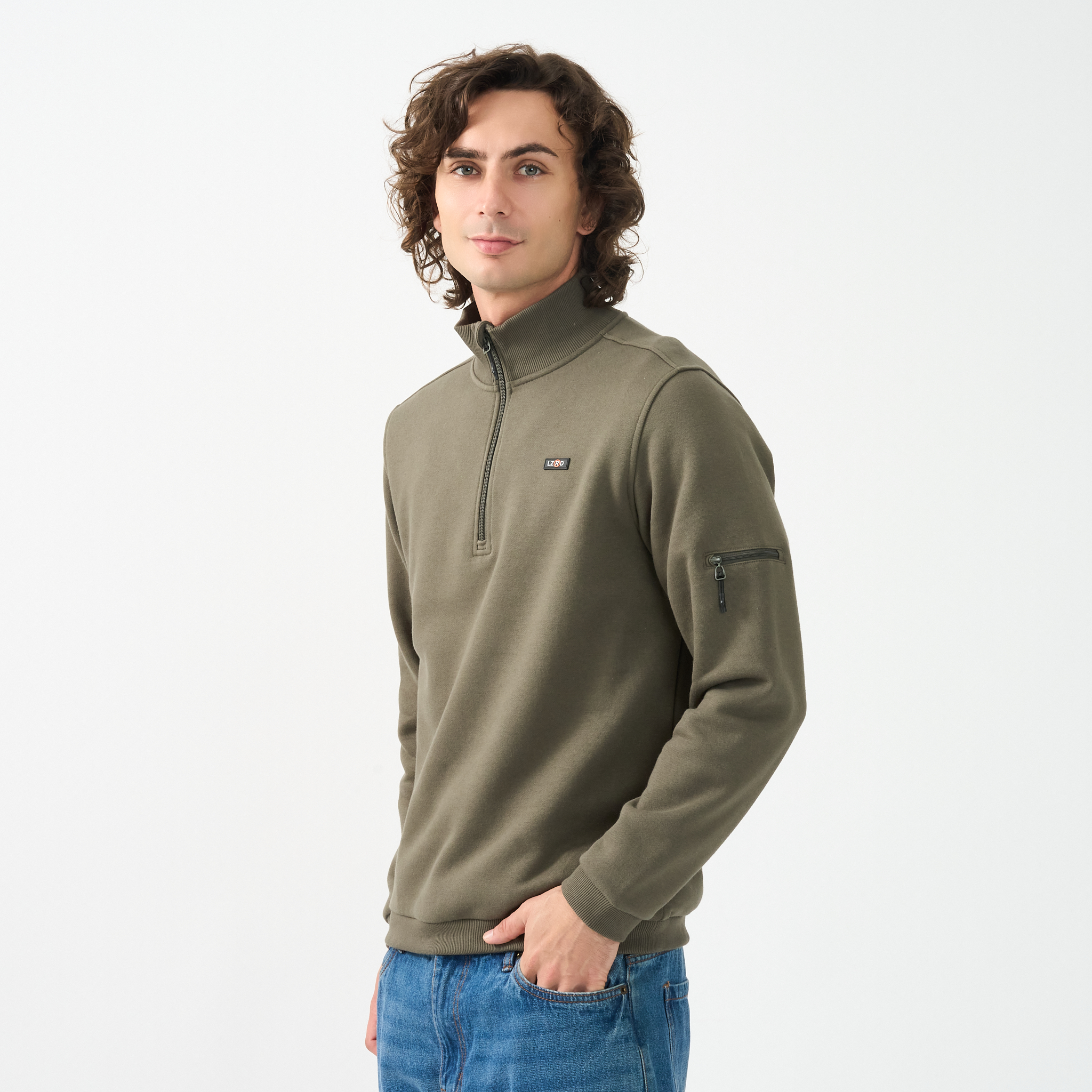 41% off on Lizzard Men's Obliq 1/3 Zip Sweater | OneDayOnly