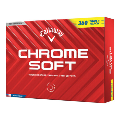 12x Chrome Soft '24 Golf Balls