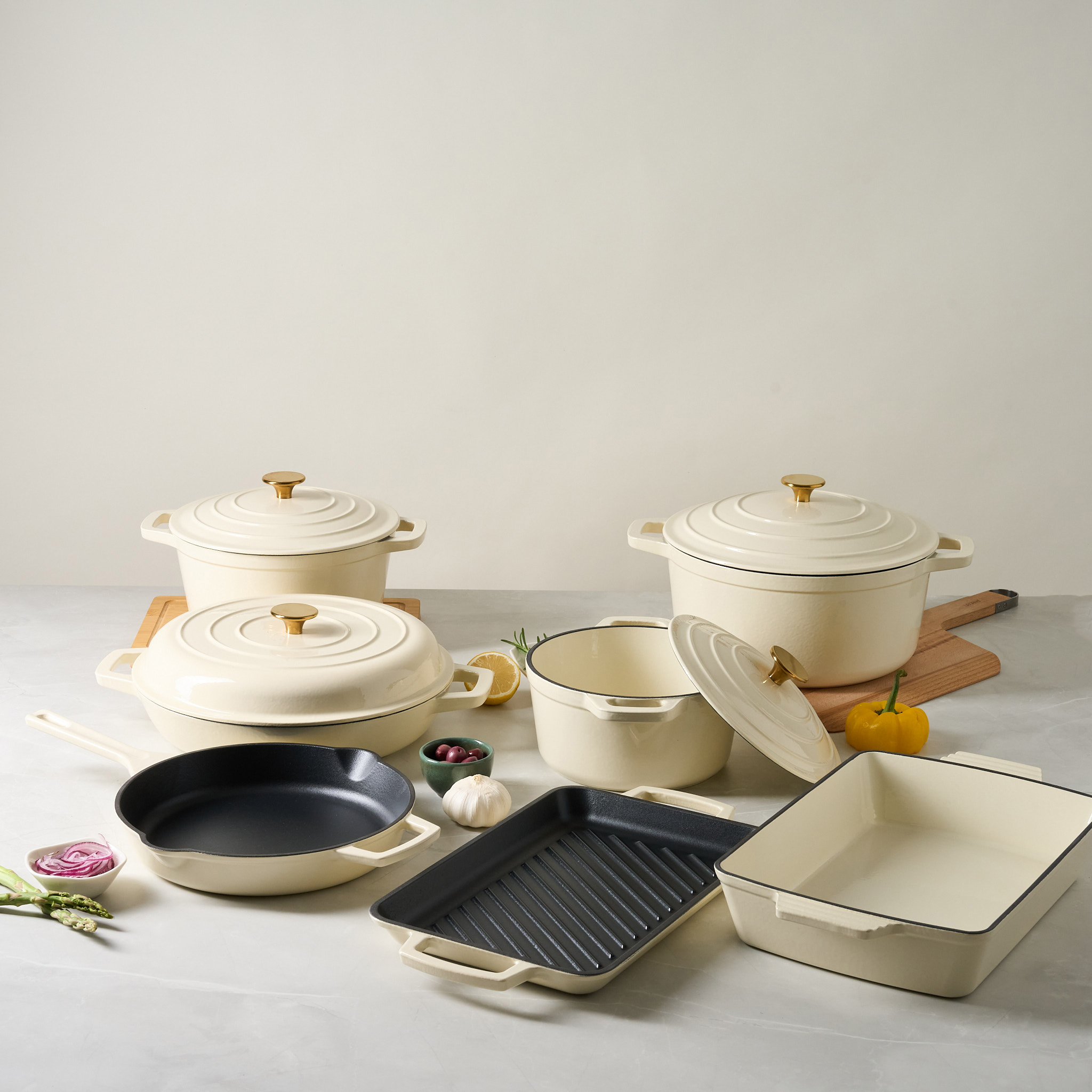 11-Piece - Cream
