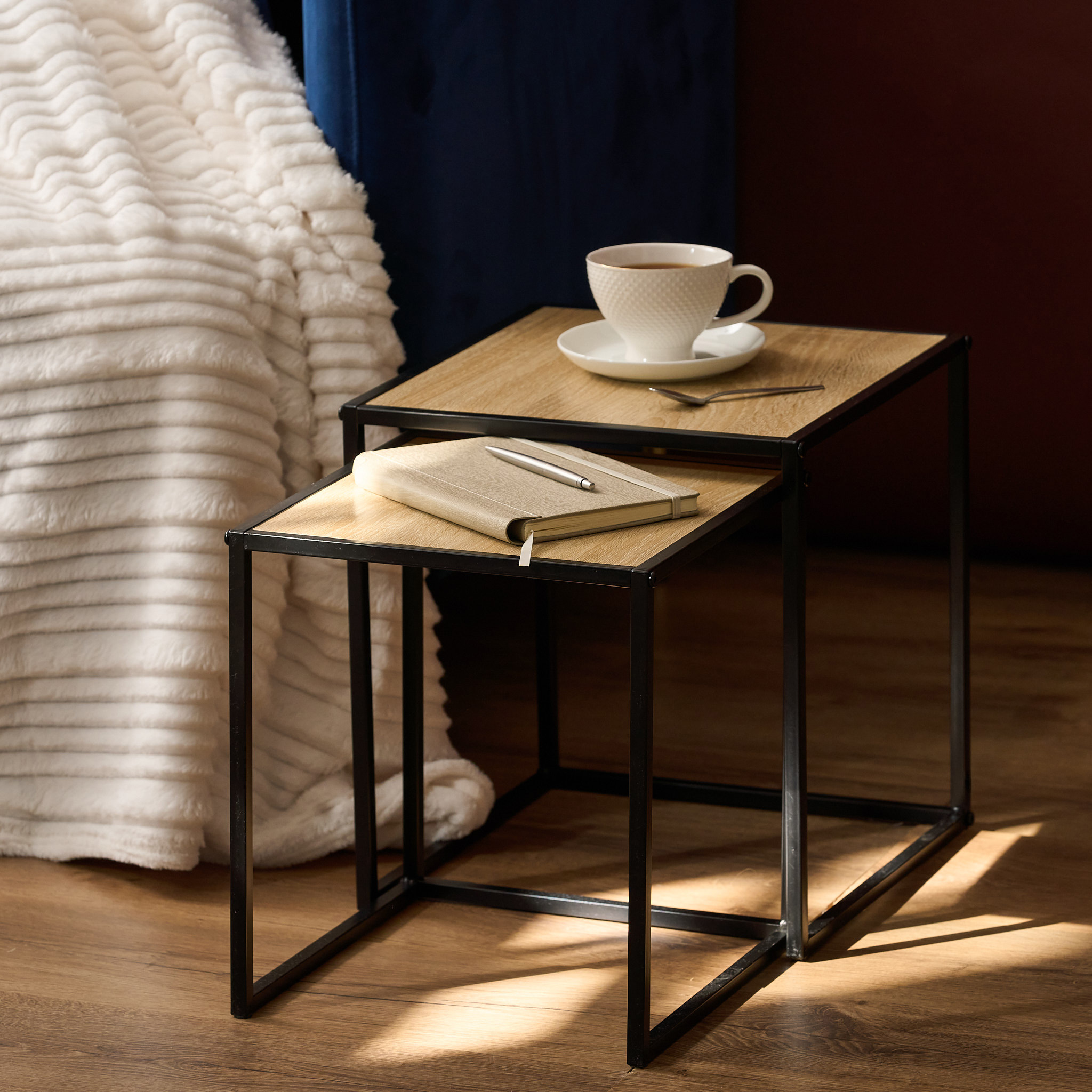 67% off on 2-Piece Nesting Table Set | OneDayOnly