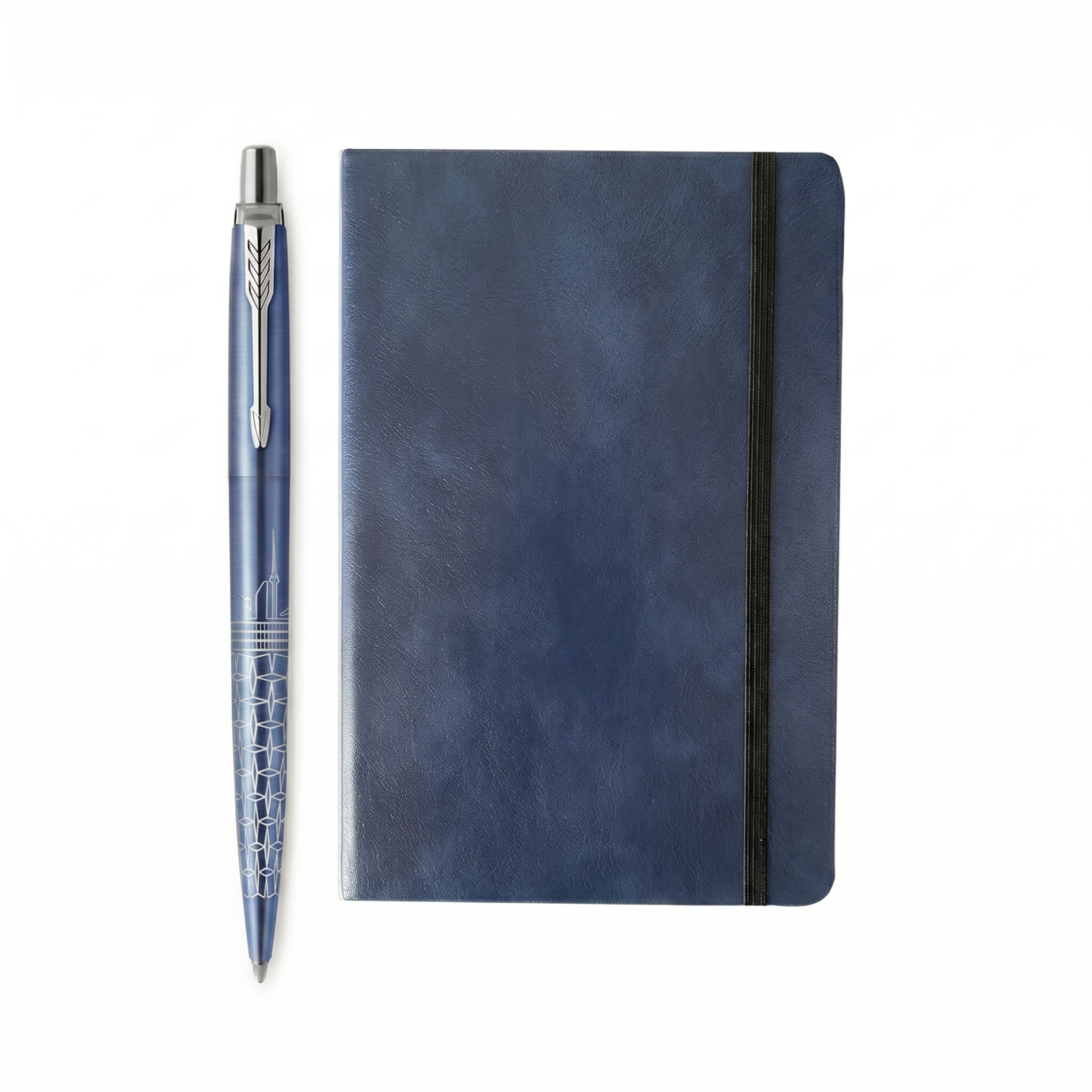 2-Piece Jotter Cities Pen and Gilded A5 Journal Gift Set