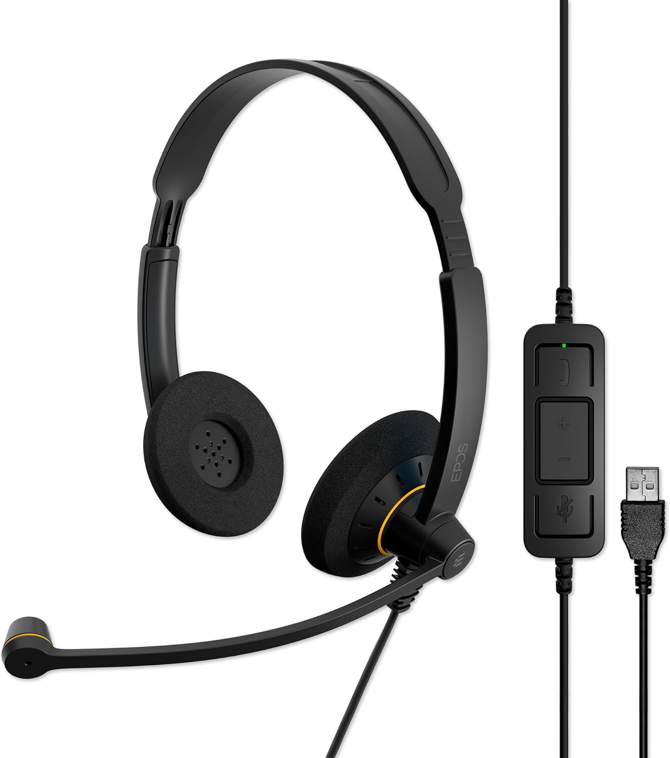 Impact Wired On-Ear Headset (Model: SC-60)